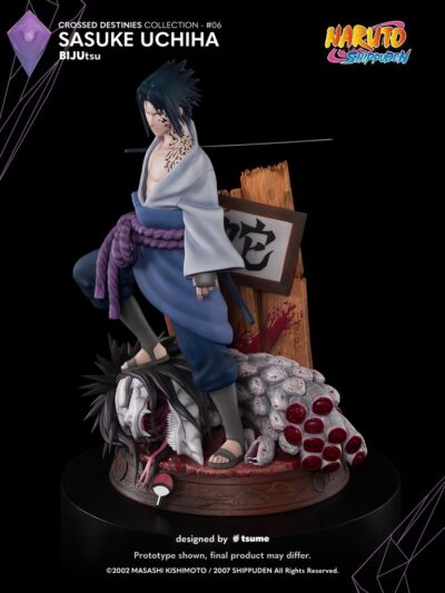 Naruto Shippuden Crossed Destiny Coll. - Sasuke Uchiha - Bijutsu designed by Tsume - immagine 2