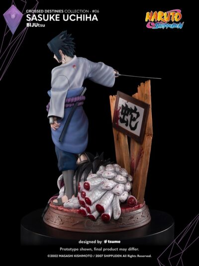 Naruto Shippuden Crossed Destiny Coll. - Sasuke Uchiha - Bijutsu designed by Tsume - immagine 3