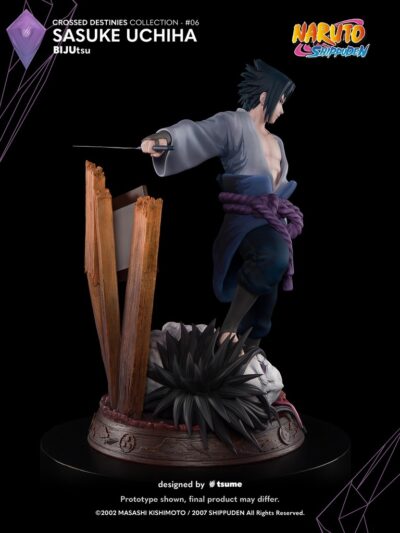 Naruto Shippuden Crossed Destiny Coll. - Sasuke Uchiha - Bijutsu designed by Tsume - immagine 4