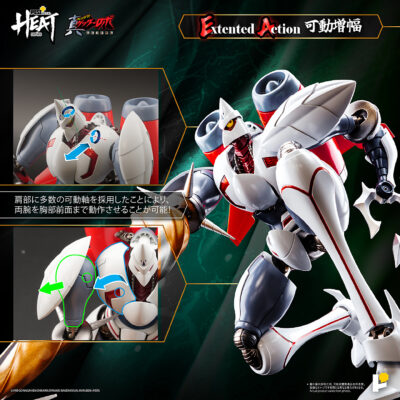 Pose Plus Metal Heat Getter Robot Armageddon - Shin Getter 2 by Pose+ - immagine 9