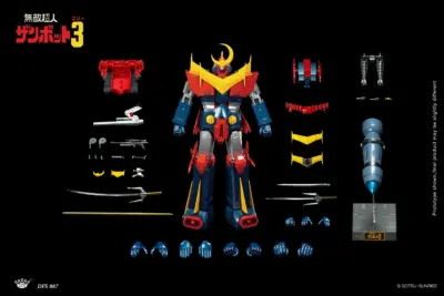 Invincible Super Man Zambot 3 Dfs087 by King Arts - SG - immagine 15