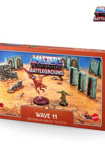 Masters of the Universe: Battleground Miniatures Game Wave 11: Preternian Heroes (Moss Man / Turbodactyl) *English Version*