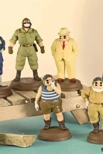 Porco Rosso Mystery Mini Figure Marco Blind Box Display (6)