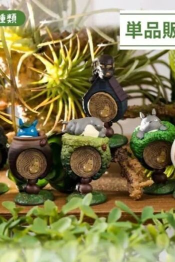 My Neighbor Totoro Mystery Ring Totoro Blind Box Display (6)