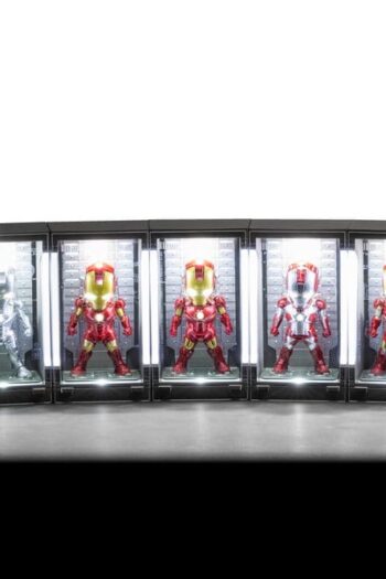 Marvel Mini Egg Mini Figures Iron Man Hall of Armor Blind Box Assortment (6) 8 cm