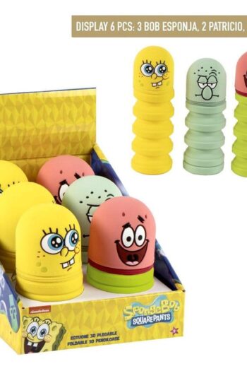SpongeBob SquarePants Silicone Pencil Case Display (6)