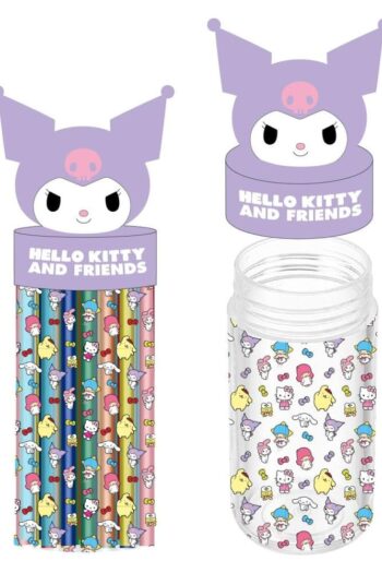 Sanrio Pencil Case with Accessories Kuromi