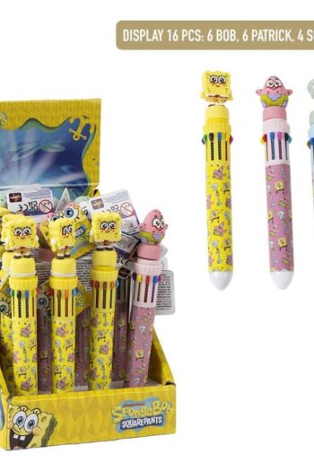 SpongeBob SquarePants Multicoloured ball pen Display (16)