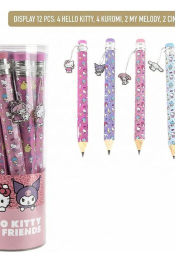 Sanrio Large Pencils Hello Kitty Display (12)