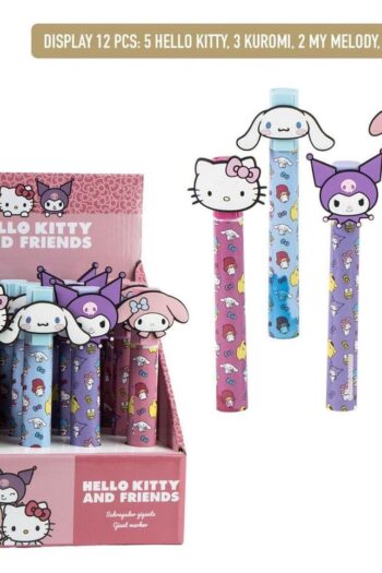 Sanrio Large Highlighter Display (12) Hello Kitty