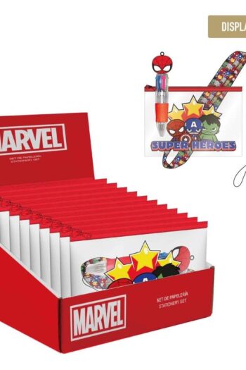 Marvel Stationery Set with Pendant Super Heroes Display (12)