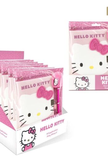 Sanrio Fantasy Stationery Set Hello Kitty Pink Display (8)