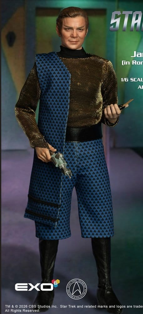 x_exo-01-111 Star Trek: The Original Series Action Figure 1/6 Captain James T. Kirk (Romulan Disguise) 29 cm - immagine 1