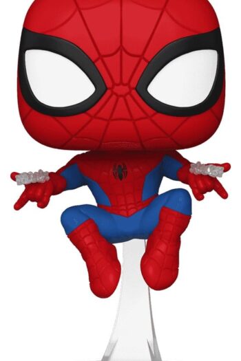 Marvel POP! Comics Vinyl Figure Web Spider-Man (Swinging) Exclusive 9 cm