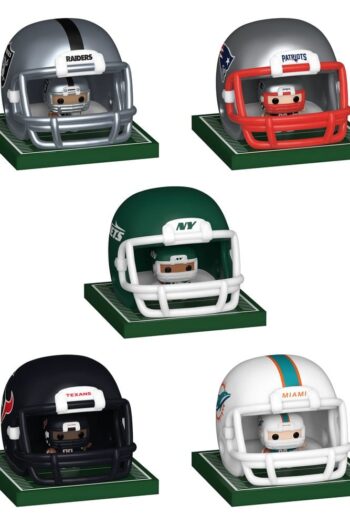 NFL Bitty POP! Helmets Vinyl Figures AFC Series 1 Assortment (12)