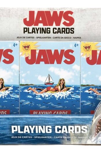 Jaws Playing Cards Display (12 Packs)