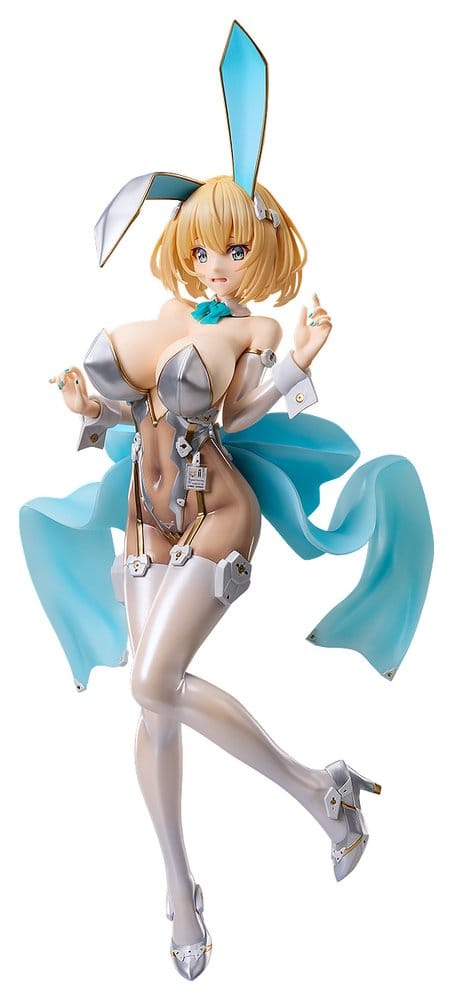 x_free51504 Original Character Bunny Suit Planning PVC Figure 1/4 Sophia F. Shirring: Bunny Ver. (White Edition) 51 cm - immagine 1