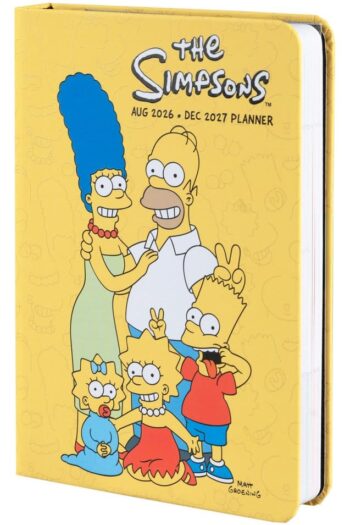 The Simpsons Academic Planner 2026/27 A6 *English Version*