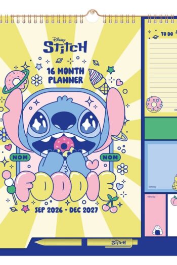 Disney Stitch Wall Planner 2026/27 30 x 34 cm