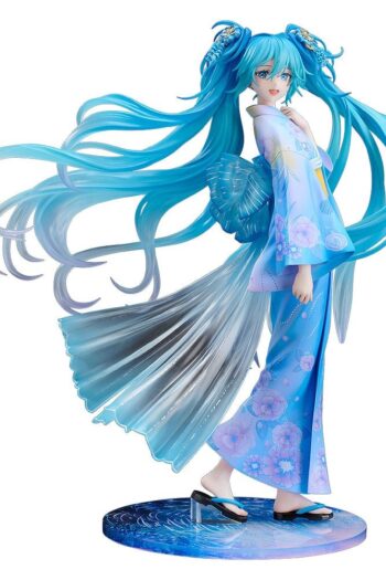 Character Vocal Series 01: Hatsune Miku PVC Figure 1/7 Music & Fire Works Ver. 23 cm