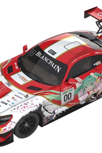 Hatsune Miku GT Project Vehicle 1/64 AMG 2017 SPA24H Ver. 7 cm