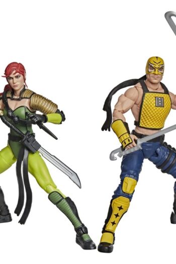 G.I. Joe Classified Series Action Figure 2-Pack #212 Ninja Force Scarlett & T'Jbang 15 cm