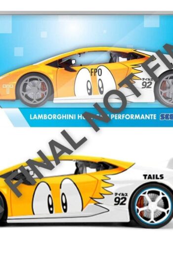 Sonic Diecast Vehicle 1:24 Tails Lamborghini Huracan 19 cm