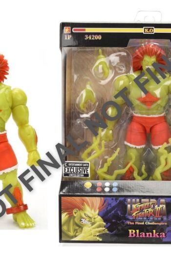 Street Fighter Action Figure II Blanka GID 19 cm