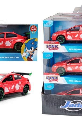 Sonic Diecast Model 1:32 Knuckles 2016 Subaru WRX STI Assortment (6)