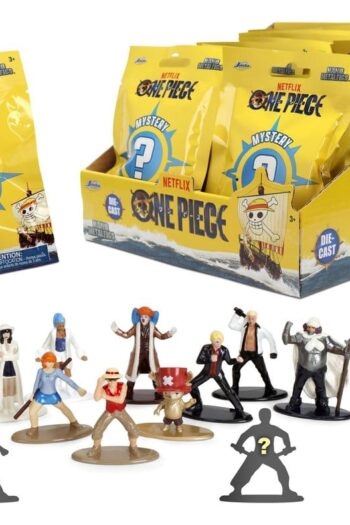 One Piece Nano Metalfigs Mini Figures Blind Pack 5 cm Display (24)
