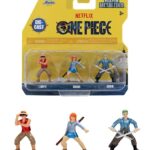 One Piece Nano Metalfigs Mini Figures 3-Pack