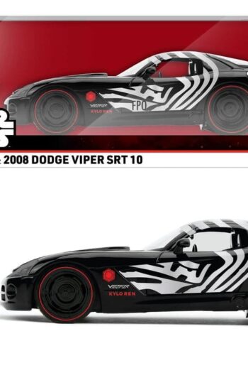 Star Wars Diecast Model 1:24 Kylo Ren Dodge Viper SRT10 2008