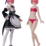 Re:ZERO -Starting Life in Another World- Kadokawa Plastic Model Series Plastic Model Kit Ram DX Ver. 16 cm