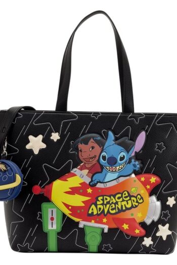 Lilo & Stitch by Loungefly Canvas Tote Bag Space Adventure