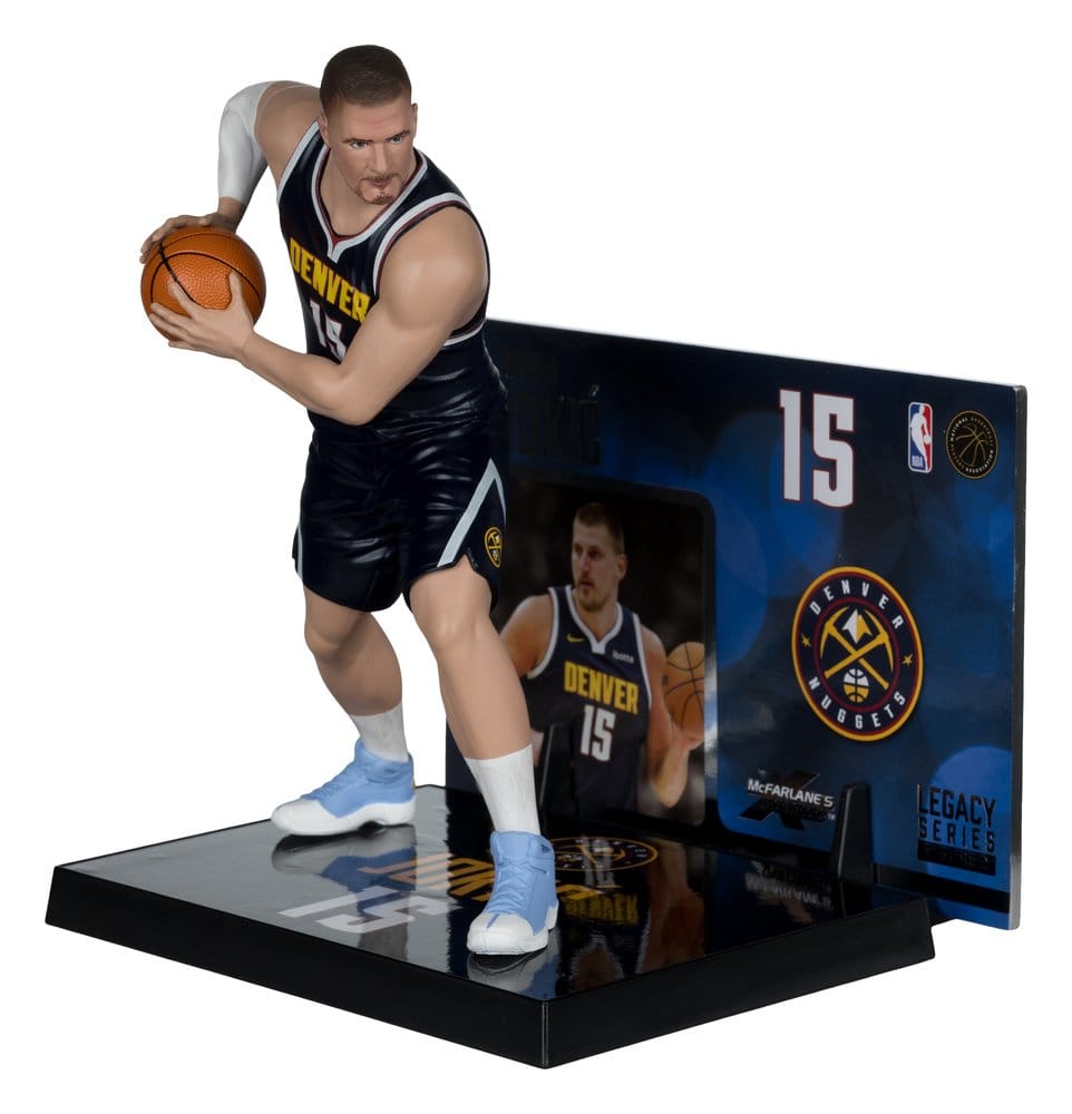 x_mcf10504 NBA McFarlane's SportsPicks Action Figure Nikola Jokic (Denver Nuggets) 16 cm - immagine 1