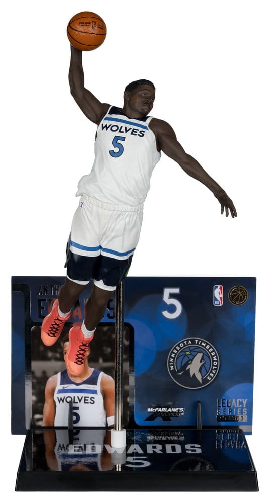 x_mcf10506 NBA McFarlane's SportsPicks Action Figure Anthony Edwards (Minnesota Timberwolves) 21 cm - immagine 1