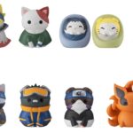 Naruto Shippuden Mega Cat Project Nyaruto! Once upon a time in Konoha village Mini Figures 3 cm Blind Box Display (8) (Repeat)