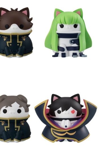 Code Geass: Lelouch of the Rebellion Mega Cat Project Mini Figures Code Genyass 3 cm Blind Box Assortment (8)
