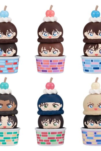 Detective Conan Tsumichen Stack up & Change Mini Figures 8 cm Blind Box Assortment (6)