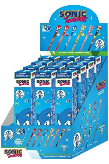Sonic 3D Head Topper Spinning Pen Display (12)