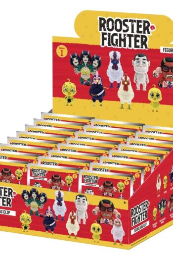 Rooster Fighter 3D PVC Bag Clips Series 1 Blind Bag Display (24)