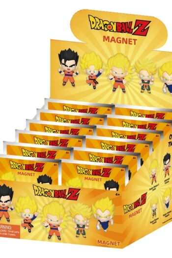 Dragonball Z 3D Foam Magnets Series 1 Blind Bag Display (12)