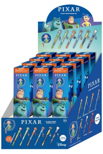 Pixar 3D Head Topper Spinning Pen Display (12)