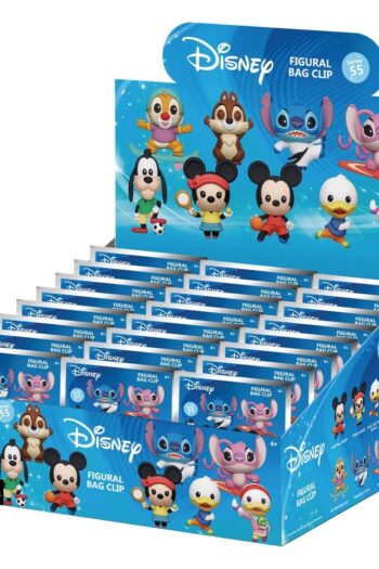 Disney Sports 3D PVC Bag Clips Series 55 Blind Bag Display (24)