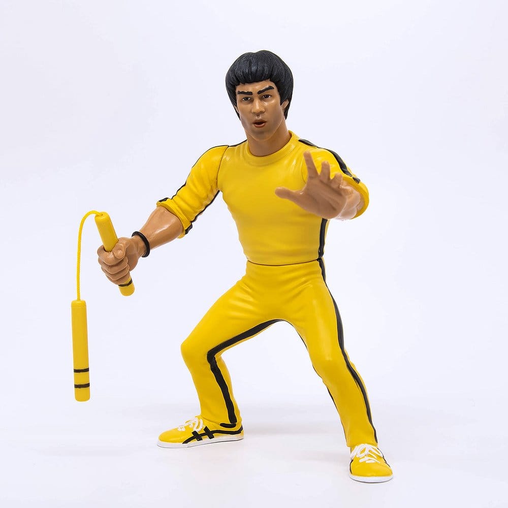 x_nac-1-zst-021-25 Bruce Lee Zombie Sailor's Toys Action Figure Yellow Tracksuit 11 cm - immagine 1