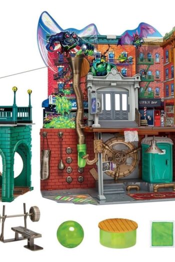 Teenage Mutant Ninja Turtles: Mutant Mayhem Playset Sewer Lair New Version