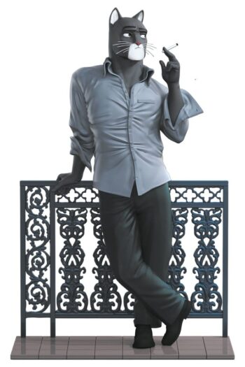 Blacksad Resin Statue Blacksad on the Balcony 24 cm