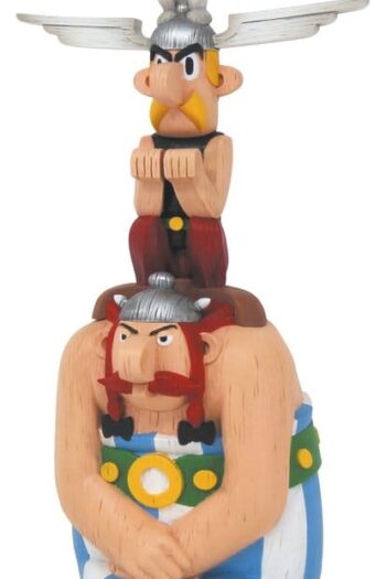 Asterix Resin Statue Totem Asterix, Obelix & Dogmatix 40 cm
