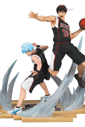 Kuroko's Basket Resin Statue 1/6 Tetsuya Kuroko & Taiga Kagami Black Jersey Edition 41 cm