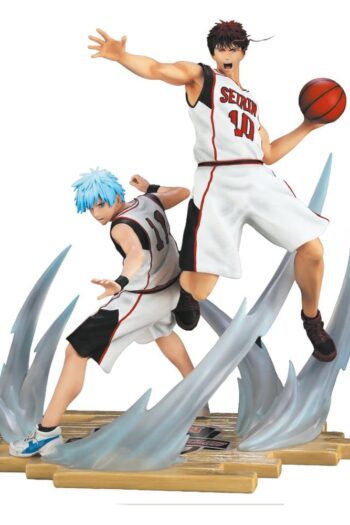 Kuroko's Basket Resin Statue 1/6 Tetsuya Kuroko & Taiga Kagami White Jersey Edition 41 cm